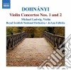 Erno Dohnanyi - Violin Concertos Nos.1 & 2 cd