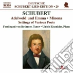 Franz Schubert - Lied Edition, Vol.29 - Settings Of Various Poets cd