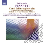 Ildebrando Pizzetti - Canti Della Stagione Alta, Fedra: Preludio, Cabiria, Sinfonia Del Fuoco cd