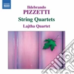 Ildebrando Pizzetti - Quartetti Per Archi cd