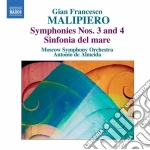 Gian Francesco Malipiero - Sinfonie (integrale) Vol.1 cd