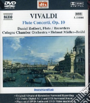 (Dvd-Audio) Antonio Vivaldi - Flute Concerti Op.10 cd musicale