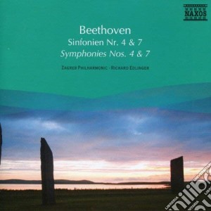 Ludwig Van Beethoven - Symphony No.4&7 cd musicale di Ludwig Van Beethoven