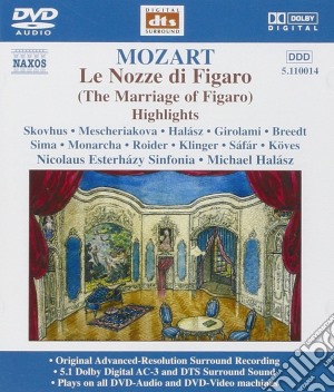 (Dvd-Audio) Wolfgang Amadeus Mozart - Le Nozze Di Figaro (Highlights) cd musicale di Wolfgang Amadeus Mozart