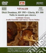 (Dvd-Audio) Antonio Vivaldi - Dixit Dominus Rv 595, Nulla In Mundo Pax Sincera Rv 630, Gloria Rv 588 cd