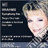 Johannes Brahms - Symphony No.1 / Ouverturen cd