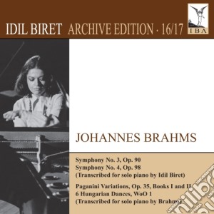 Idil Biret: Archive Edition 16/17 - Johannes Brahms (2 Cd) cd musicale di Brahms Johannes