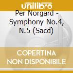 Per Norgard - Symphony No.4, N.5 (Sacd) cd musicale di Per Norgard