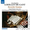 Loeillet Jean-baptiste De Gant - Sonate Per Flauto cd