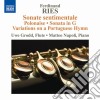 Ferdinand Ries - Opere Per Flauto E Pianoforte Vol.1 cd