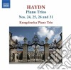 Joseph Haydn - Trii Con Pianoforte (integrale), Vol.1:nn.24, 25, 26, 31 cd