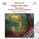 Paul Dukas - Opere Per Pianoforte (integrale)