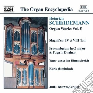 Heinrich Scheidemann - Opere Per Organo (integrale) Vol.5 cd musicale di Heinrich Scheidemann
