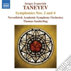 Sergei Taneyev - Symphony No.2, N.4 Op.12 cd musicale di Taneyev sergey ivani