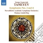 Sergei Taneyev - Symphony No.2, N.4 Op.12 cd