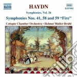 Joseph Haydn - Symphony No.41, N.58 E N.59 cd