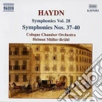 Joseph Haydn - Symphony No.37, N.38, N.39, N.40 cd