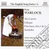 Peter Warlock - The Curlew, Lillygay, Peterisms, Saudades E Altre Liriche cd