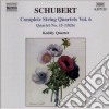 Franz Schubert - Quartetti Per Archi (integrale) , Vol.6 cd