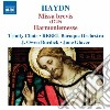 Joseph Haydn - Missa harmoniemesse Hob.xxii: 14, Missa Brevis Hob.xxii: 1 cd