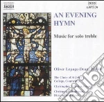 Evening Hymn - Music For Solo Treble cd