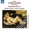 Carlo Gesualdo - Madrigals Book 3 cd