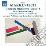 Igor Markevitch - Complete Orchestral Works Volume 8 cd