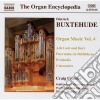 Dietrich Buxtehude - Organ Music Vol.4 cd