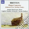 Benjamin Britten - Concerto Per Pianoforte Op.123, Johnsonover Jordan Suite,overure To Paul Bunyan cd