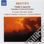 Benjamin Britten - Concerto Per Violino, Canadian Carnival (overture) , Mont Juic (britten-berkeley) cd