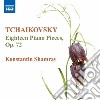 Pyotr Ilyich Tchaikovsky - 18 Piano Pieces Op.72 cd