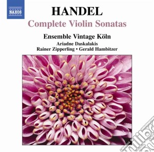 Georg Friedrich Handel - Complete Violin Sonatas cd musicale di Handel georg friedri