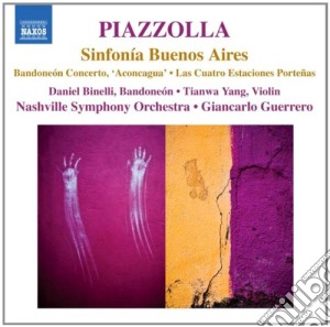 Astor Piazzolla - Sinfonia Buenos Aires, Concerto Per Bandoneon, Las Cuatro Estaciones Portenas cd musicale di Astor Piazzolla