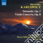Mieczyslaw Karlowicz - Concerto Per Violino, Op.8, Serenata, Op.2 cd