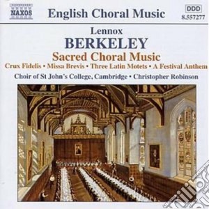 Lennox Berkeley - Musica Sacra Corale cd musicale di Lennox Berkeley