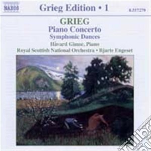 Edvard Grieg - Piano Concerto, Symphonic Dances cd musicale di GRIEG