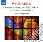 Mieczyslaw Weinberg - Complete Music For Solo Cello Vol.1 cd