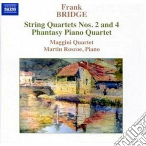 Frank Bridge - Quartetto Per Archi N.2, N.4, Phantasy Piano Quartet cd musicale di Frank Bridge