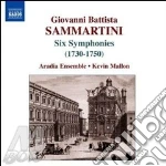 Giuseppe Sammartini - Sinfonie J - c 4, 9, 16, 23, 36, 62 cd