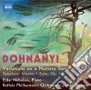 Erno Dohnanyi - Variations On A Nursery Song cd