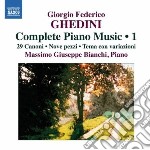 Giorgio Federico Ghedini - Complete Piano Music Vol. 1