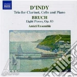 Vincent D'Indy / Max Bruch - Trio For Clarinet, Cello And PIano / Eight Pieces Op.83 cd