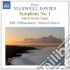 Peter Maxwell Davies - Symphony No.1, Mavis In Las Vegas cd
