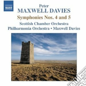 Peter Maxwell Davies - Symphonies Nos. 4 & 5 cd musicale di Maxwell davies peter