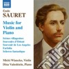 Emile Sauret - Brani Per Violino E Pianoforte, Souvenir D'orient cd
