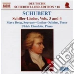 Franz Schubert - Lieder Su Testi Di Schiller Voll.3 E 4 (2 Cd) cd