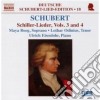 Franz Schubert - Lieder Su Testi Di Schiller Voll.3 E 4 (2 Cd) cd