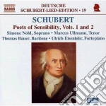 Franz Schubert - Lieder - Poets Of Sensibility, Voll.1 E 2 (2 Cd) cd