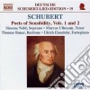 Franz Schubert - Lieder - Poets Of Sensibility, Voll.1 E 2 (2 Cd) cd