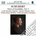 Franz Schubert - Lied Edition 22 - Poets Of Snsibility Vol.5 cd